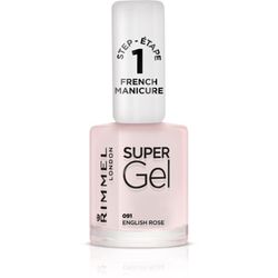 Rimmel Super Gel Step Nagellak Voor French Manicure Tint 091 English Rose 12 Ml Size 1