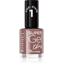 Rimmel Super Gel By Kate Gel Nagellak Zonder Uv/Led Lamp Tint Urban Affair 12 Ml Size 020