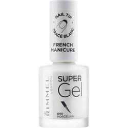 Rimmel Super Gel Step Nagellak Voor French Manicure Tint 090 Porcelain 12 Ml Size 1