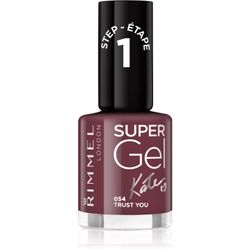 Rimmel Super Gel By Kate Gel Nagellak Zonder Uv/Led Lamp Tint 054 Trust You 12 Ml 12Ml