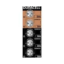 Duracell Cr 2016 Lithium-Knopfzelle 3V, Batterie 5 Stück