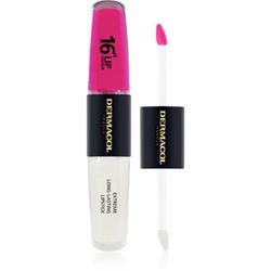 Dermacol Pink 16H Lip Colour Langaanhoudende Lippenstift En Lipgloss Tint Tastic 2X4 Ml Size 08