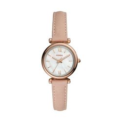 Fossil Rosa Damenuhr Carlie Mini