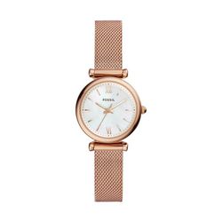 Fossil Rosa Damenuhr Carlie Mini