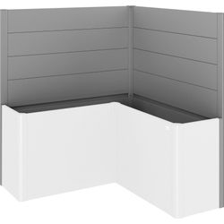 Biohort Sichtschutz für Pflanzbeet Belvedere mit L-Form (2 Stück; für Gr. L100, L150, L200) Belvedere Gr. L150 (MINI, MIDI und MAXI) quarzgrau-metallic - Image 4