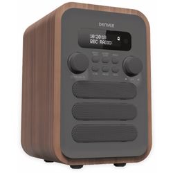 Denver Dab+/Fm Radio Dab-48, Grau