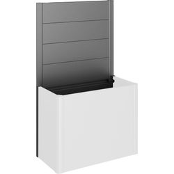Biohort Sichtschutz für Pflanzbeet Belvedere/Hochbeet - 1 m Seite - dunkelgrau-metallic - Image 4