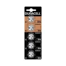 Duracell Cr 2016 Lithium-Knopfzelle 3V, Batterie 5 Stück