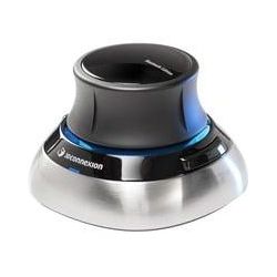 3Dconnexion Spacemouse Wireless, Maus Schwarz/Silber