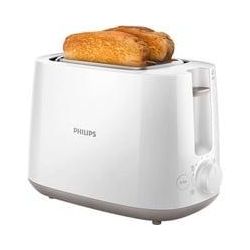 Philips Daily Collection Toaster Hd2581/00 Weiß, 900 Watt, Für 2 Scheiben Toast