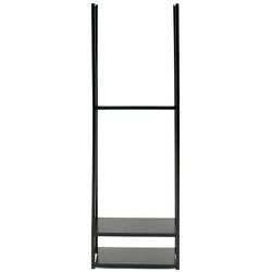 Westmann Schwarz Stahl Kaminholzregal Porthos 40X20x120 Cm - Image 3