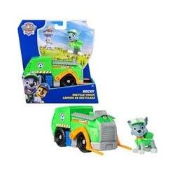 Spin Master Paw Patrol - Recycling-Truck Mit Rocky Spielfigur, Spielfahrzeug