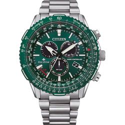 Citizen Promaster Sky Funkuhr Herrenuhr CB5004-59W Grün - Bild 7