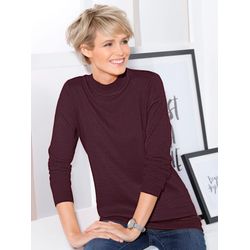 Damen Stehkragenpullover weich wie Kaschmir beere, Größe 46 - Bild 3