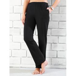 Damen Freizeithose mit Nahttaschen schwarz, Größe 42 - Bild 3
