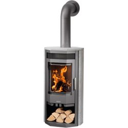JUSTUS Kaminofen »Usedom 7«, grau, Speckstein, 7 kW - Image 5