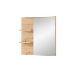 Wandspiegel Artisan Eiche 78 x 80 cm - BARI - Image 5