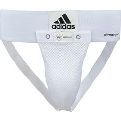 Adidas Herren Weiß Baumwoll-Schalenschutz - Image 3