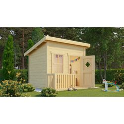 Spielhaus Kinderhaus FLIPP 200 x 160 cm Garten Spielplatz Lasita Maja Holz - Image 5