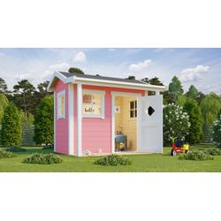Nordic Holz Hellrosa Spielhaus "Pingo" Bxtxh: 200X120x188 Cm von Baur - Image 4