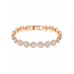 Swarovski Damen Beige 5240513 Una Angelic Tennis Medium Armband - Bild 11