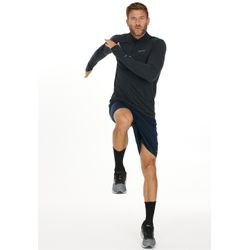 Endurance Herren Schwarz Trainingsoberteil Tune V2 Melange - Bild 3