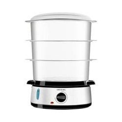 Cecotec Elektrischer Dampfgarer Vapovita 3000 Inox Edelstahl, 800 Watt, 3X 3 Liter