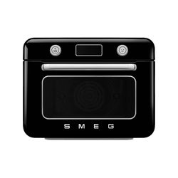 Smeg 50'S Style Kombi-Tisch-Dampfbackofen Schwarz Cof01bleu - Image 5