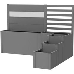 BIOHORT Blumenkasten »DaVinci«, BxHxT: 250 x 168 x 201 cm, Metall - grau - Image 4