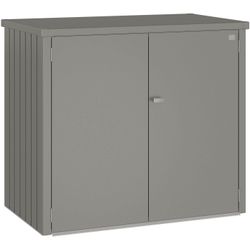 BIOHORT Mülltonnenbox »Alex«, Außenmaße BxHxT: 147 x 129 x 88 cm, Metall - grau - Image 4