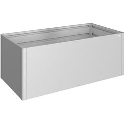 BIOHORT Hochbeet, 1,45 l, rechteckig - silberfarben - Image 4