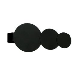 Gardinia Schwarz Vorhang Zubehör, Raffspange Kreise - Image 4