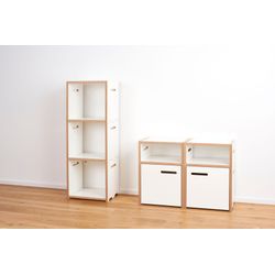 Tojo Weiss Regal, Halbstark (40 X 32 X 38.30 Cm) - Image 4