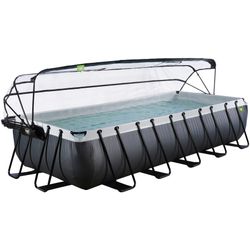 EXIT Toys Pool »Black Leather Pools«, Breite: 320 cm, 12600 l, schwarz - Image 5
