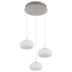 Pendelleuchte Hängelampe Esstischlampe 3 Flammig Glas Wohnzimmerlampe H 150 Cm - Bild 5