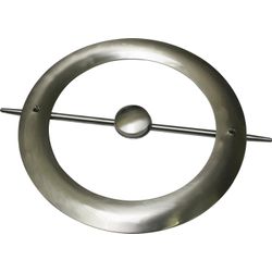 Gardinia Dekoring Edelstahl-Optik, Ø 18 Cm Wandbehang - Image 3