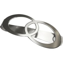 Gardinia Silber Vorhang Zubehör, Raffspange Infinity 13,5 X 5,5 - Image 5