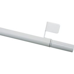 Gardinia Weiß Scheibenstange "Klemmstange Filigrano Zylinder" Ø 10 Mm Ausziehbar Serie Press&Go von Baur - Image 3