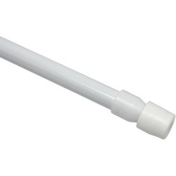 Gardinia Klemmstange weiß, 90 - 120 cm, 2 Stück - Image 3