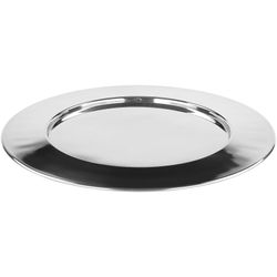 Fink Edelstahl Platzteller Ø 41 cm groß ideal als Unterteller oder Servierplatte - Image 3
