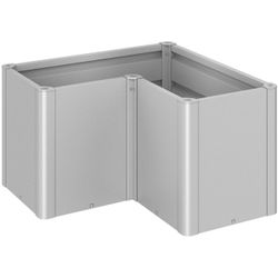 BIOHORT Pflanzbeet »Belvedere MIDI«, silber-metallic, Metall - silberfarben - Image 4