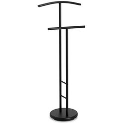 Zeller Present Herren Schwarz Diener "Metall " Standfest Praktisch Zerlegte Lieferung von Baur - Image 4