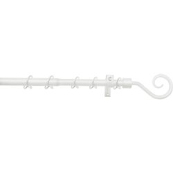 Gardinia Gardinenstangen-Set Hook 1-Lauf Ø 13-16 mm weiß 130 - 240 cm - Image 4