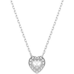 Swarovski Kette Mit Anhänger Weiss in Größe 45 - Bild 9
