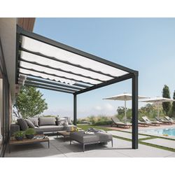 Palram Weiß - Canopia Sonnensegel Für Terrassendach Stockholm 340X515 Cm - Image 4