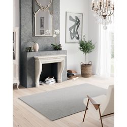 Primaflor-Ideen In Textil Hellgrau Teppich "Mellow Made In Belgium" Rechteckig 19 Mm Höhe Uni Farben Weicher Flor Waschbar von Baur - Bild 3