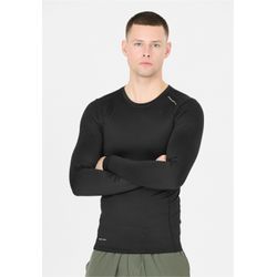 Endurance Herren Schwarz Longsleeved T-Shirt Power, Größe S In - Bild 3
