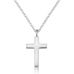 Silber Kette mit Kreuz Anhänger - Image 4