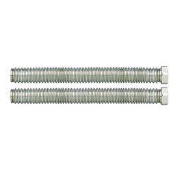Bwt Trinkwasser-Anschluss-Set 11876 Dn 50, 2 Edelstahlwellrohrschläuche, 800 Mm Lang