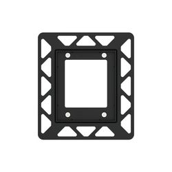 Tece Schwarz Urinal-Einbaurahmen Für Flächenbündige Montage, 9242647 - Image 6